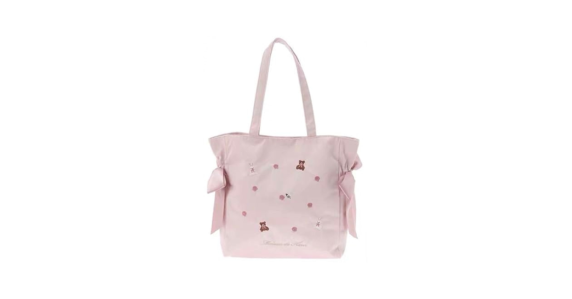 Maison de Fleur メゾンドフルール くま　リボントート 31ZXGSv+-dL.jpg_BO30,255,255,
